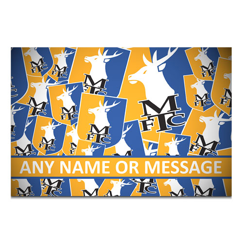 Aluminium Wall Art - Stags Crest Mash