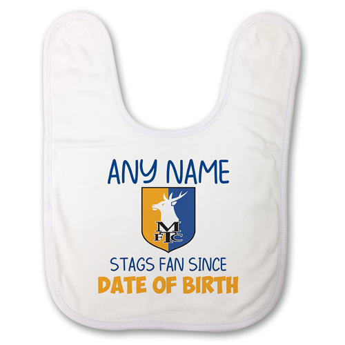 Baby Bib- Mansfield Fan Since
