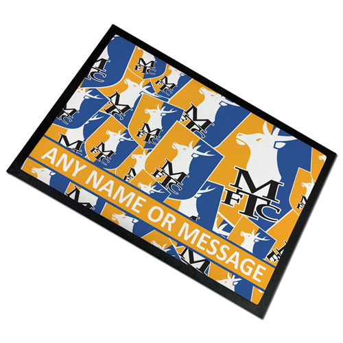 Personalised Door Mat - Stags Crest Mash