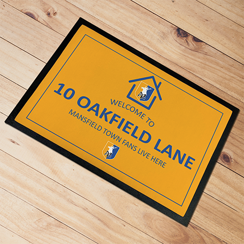 Personalised Door Mat - Stags Fans Live Here