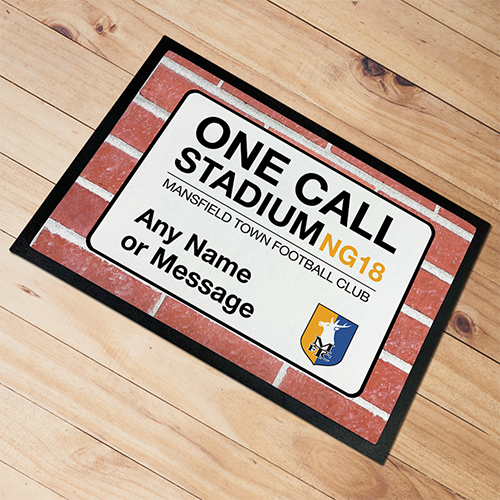 Personalised Door Mat - Street Sign