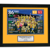 Mansfield Town FC Promotion 2024 Ltd Edition Personalised Framed Print Player Montage & Season Stats
