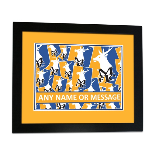 Framed Print - Stags Crest Mash
