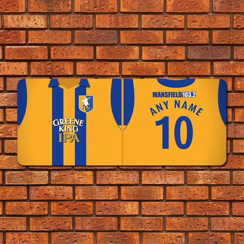 Aluminium Wall Art - Home Shirt 2012