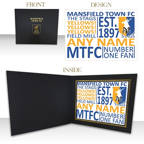 Photo Folder Print Text