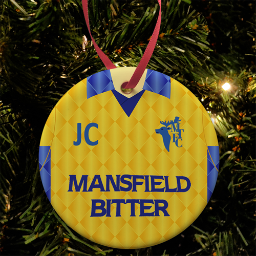 Ceramic Bauble - Retro Home Shirt 1996