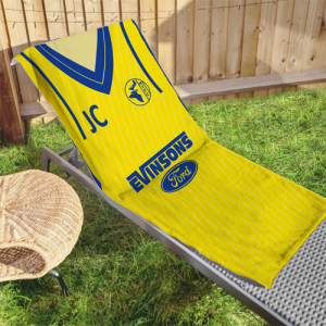 Alternative view of Beach Towel Stags Retro Home Shirt 1986