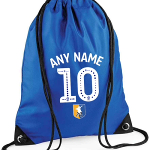 Mansfield Town Gym Bag - Name & Number