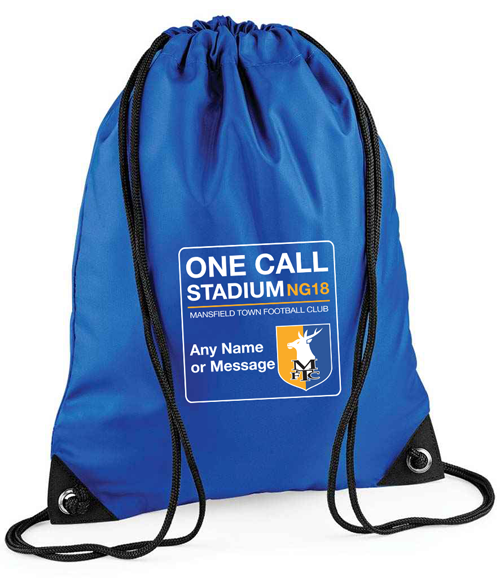 Mansfield Town Gym Bag - Street Sign
