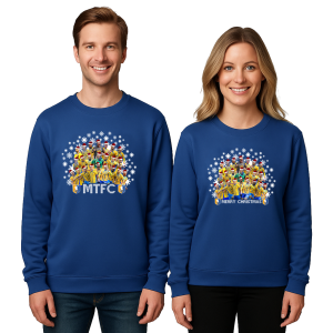 Mansfield Town FC Personalised Christmas Jumper Adults
