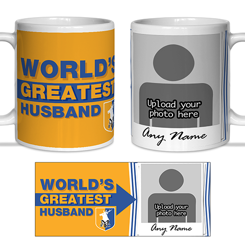 Mug Stags Photo Upload World's Greatest Husband