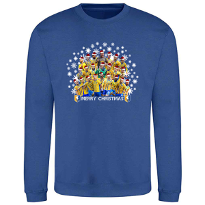 Mansfield Town FC Personalised Christmas Jumper Adults