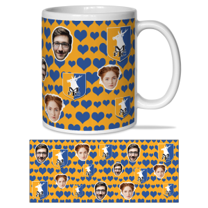 Mug Love Hearts Photo Upload Valentines Day