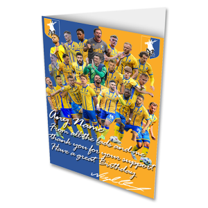 Greeting Card Stags Squad Thank you For You For Your Support