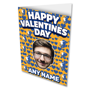 Greeting Card Valentines Day Photo Upload Love Hearts