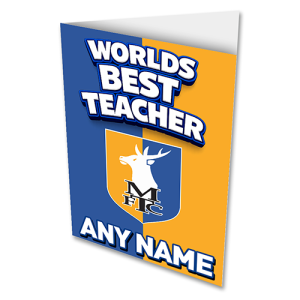 Greeting Card Worlds Best Teacher