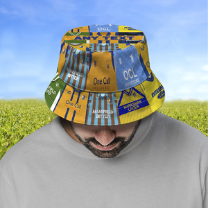 Alternative view of Mansfield Town FC Personalised Bucket Hat Retro Shirts