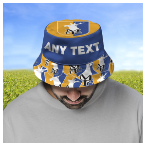 Alternative view of Mansfield Town FC Personalised Bucket Hat Crest 1