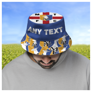 Alternative view of Mansfield Town FC Personalised Bucket Hat St George Cross