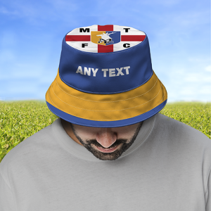 Alternative view of Mansfield Town FC Personalised Bucket Hat St George Cross