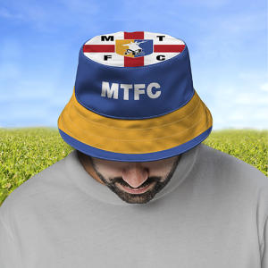 Mansfield Town FC Personalised Bucket Hat St George Cross