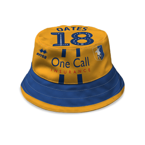 Alternative view of Mansfield Town FC Personalised Bucket Hat Name & Number