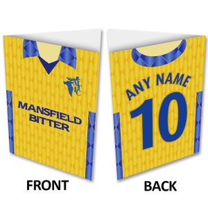 Greeting Card Retro Shirt 1996 Name & Age Front & Back Print