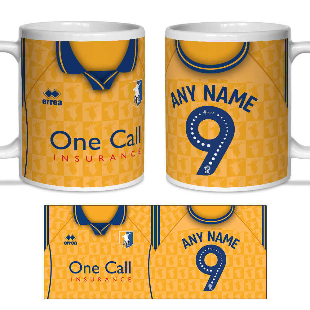 Personalised Mug Home Shirt 2026/27 Name & Number