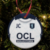 Ceramic Bauble Away Shirt 2026/27 Personalised Xmas Decoration