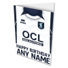 Greeting Card Happy Birthday 2026/27 Away Shirt Add Any Name