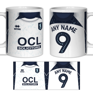 Personalised Mug Away Shirt 2026/27 Name & Number