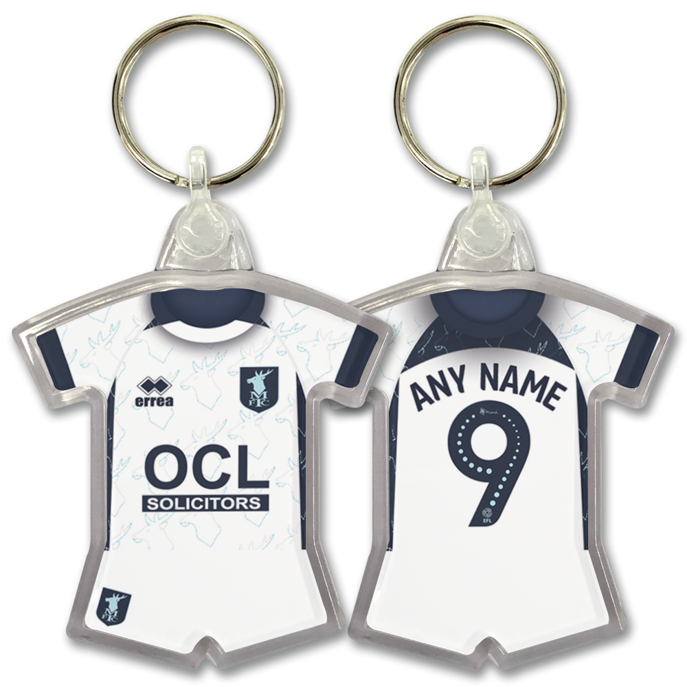 Keyring Away Shirt 2026/27 Name & Number
