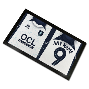 MTFC Personalised Bar Runner - Away Shirt 2026/27 Name & Number