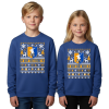 Mansfield Town FC Personalised Kids Christmas Jumper Kids Festive Sweater