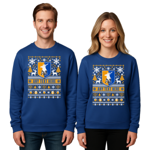 Mansfield Town FC Personalised Adult Christmas Jumper Festive Sweater