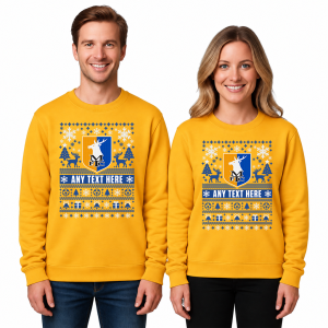 Alternative view of Mansfield Town FC Personalised Adult Christmas Jumper Festive Sweater